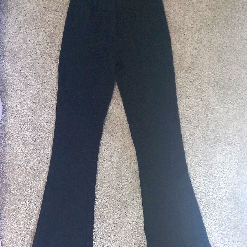 Classic Black Flared Pants